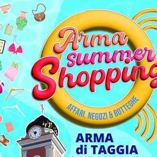 Arma di Taggia: domenica prossima per tutta la giornata l'appuntamento con “Arma Summer Shopping – Negozi, Botteghe &amp; Affari”