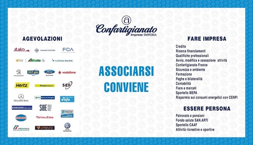 Imperia: Olioliva, la Confartigianato sarà presente per lanciare la campagna di tesseramento 2018 Imperia: Olioliva, la Confartigianato sarà presente per lanciare la campagna di tesseramento 2018