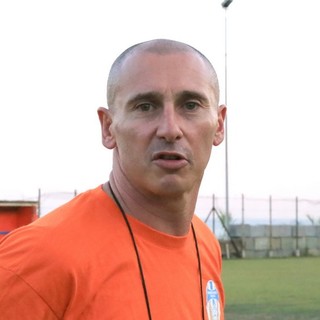 Nella foto Alan Carlet, allenatore del Bordighera Sant'Ampelio