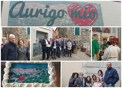Aurigo: paese in festa per il ritrovo 61 anni dopo una foto una foto scattata nel 1959