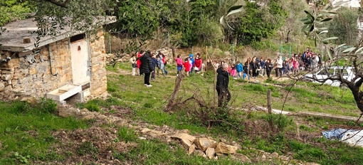 Gli Alunni di San Pietro a Lezione di Frumento