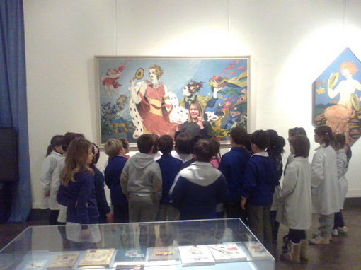 Sanremo: al Museo Civico di palazzo Borea D'Olmo gli alunni della 'Alighieri-Almerini'