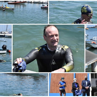 Sanremo: arrivato da Ventimiglia Salvatore Cimmino "Chiedo a Toti di semplificare l'accesso dei disabili alle tecnologie" (Foto e Video)