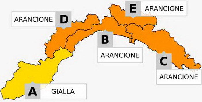 Dopo l'annuncio di questa mattina ecco l'allerta giallo per temporali dalle 18 di oggi alle 15 di domani (Video) Dopo l'annuncio di questa mattina ecco l'allerta giallo per temporali dalle 18 di oggi alle 15 di domani (Video)
