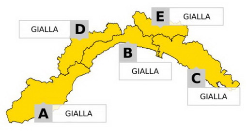 Allerta Meteo ridotto da 'arancione' a 'giallo' fino alle 12 di domani: precipitazioni inferiori al previsto ma occhio a vento e temporali Allerta Meteo ridotto da 'arancione' a 'giallo' fino alle 12 di domani: precipitazioni inferiori al previsto ma occhio a vento e temporali