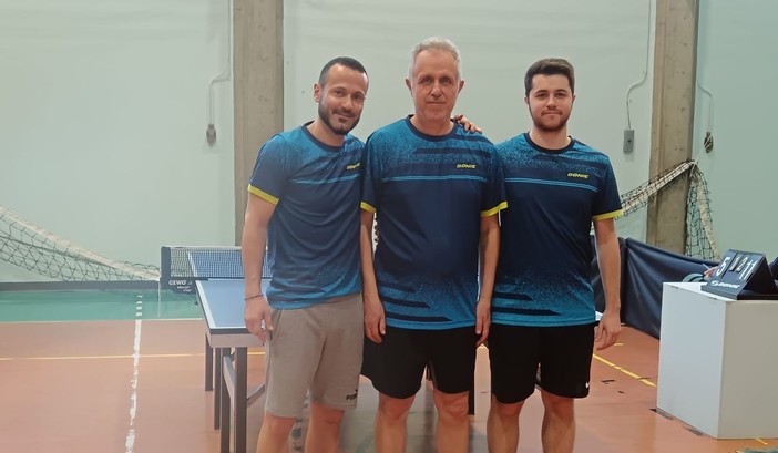 Arma di Taggia, l'Asd Tennis Tavolo Ventimiglia vince il campionato regionale di serie D3 (Foto)