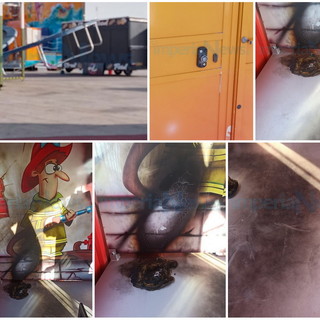 Imperia: furti e atti vandalici ai danni del Luna Park, Aldo Fiori "Speriamo che le telecamere li abbiano ripresi" (Foto) Imperia: furti e atti vandalici ai danni del Luna Park, Aldo Fiori "Speriamo che le telecamere li abbiano ripresi" (Foto)