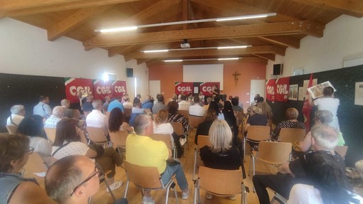 Le immagini dell'assemblea CGIL