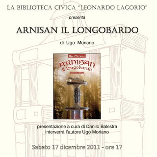 Imperia: sabato alla Biblioteca Civica la presentazione del libro 'Arnisan il Longobardo'