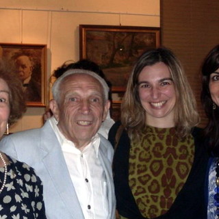 Da sinistra Anna Maria Ceriolo, Ampeglio Verrando, la figlia Marilena e Gisella Merello