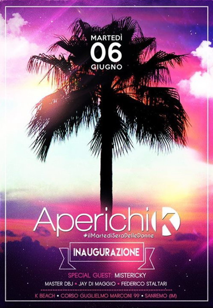 Sanremo: domani torna la serata evento del 'K-Beach', il martedì delle donne con 'Aperichik'