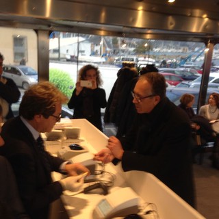 Anche il Sindaco di Sanremo Bianchieri fa prevenzione al Truck Tour Banca del Cuore in piazzale Vesco (Foto e Video)