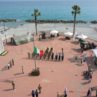 Ventimiglia: gli Alpini sono al Resentello, domani alle 9 il via alla staffetta che arriverà a Trieste (Foto)