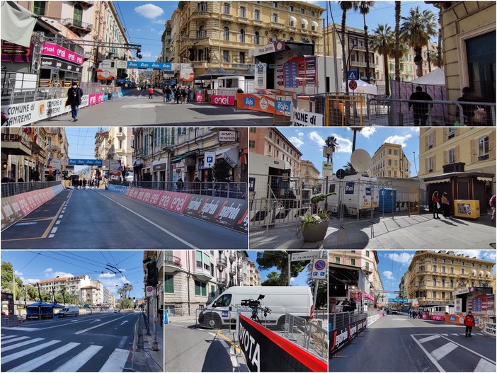 Le foto dal centro di Sanremo a poche ore dall'arrivo della Milano-Sanremo Le foto dal centro di Sanremo a poche ore dall'arrivo della Milano-Sanremo