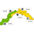 Liguria, torna il maltempo: allerta gialla per temporali sul centro-levante, Imperiese in verde Liguria, torna il maltempo: allerta gialla per temporali sul centro-levante, Imperiese in verde