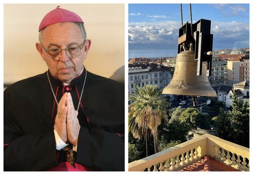 'Campana per i bimbi mai nati' a Sanremo, il vescovo Antonio Suetta: "Suona per le coscienze" (Video)
