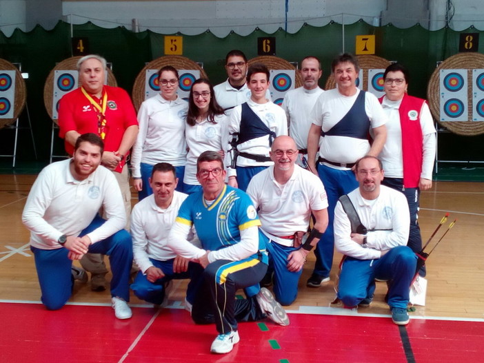 Tiro con l'arco: buoni risultati ieri a Genova per gli arcieri di San Bartolomeo al Mare Tiro con l'arco: buoni risultati ieri a Genova per gli arcieri di San Bartolomeo al Mare