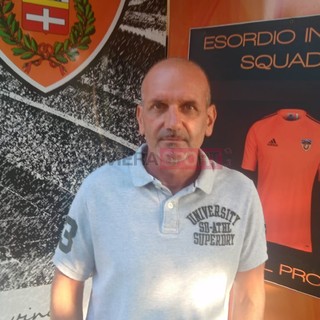 Andrea Caverzan, allenatore dell'Ospedaletti Andrea Caverzan, allenatore dell'Ospedaletti