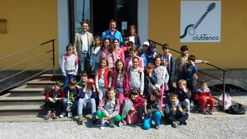 Sanremo: 'lezione' sulla pista ciclabile, gli scolari di Verezzo eleggono Argirò 'Superman della pista' Sanremo: 'lezione' sulla pista ciclabile, gli scolari di Verezzo eleggono Argirò 'Superman della pista'