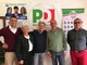 La 'squadra' del Pd al point di piazza Eroi La 'squadra' del Pd al point di piazza Eroi