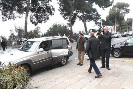 Il momento del fermo di Caltagirone