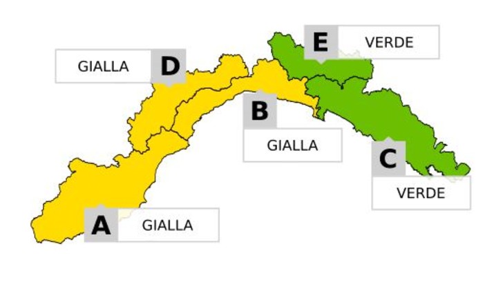 Meteo: il weekend si chiuderà con il maltempo, allerta 'gialla' per temporali dalle 22 di domani Meteo: il weekend si chiuderà con il maltempo, allerta 'gialla' per temporali dalle 22 di domani