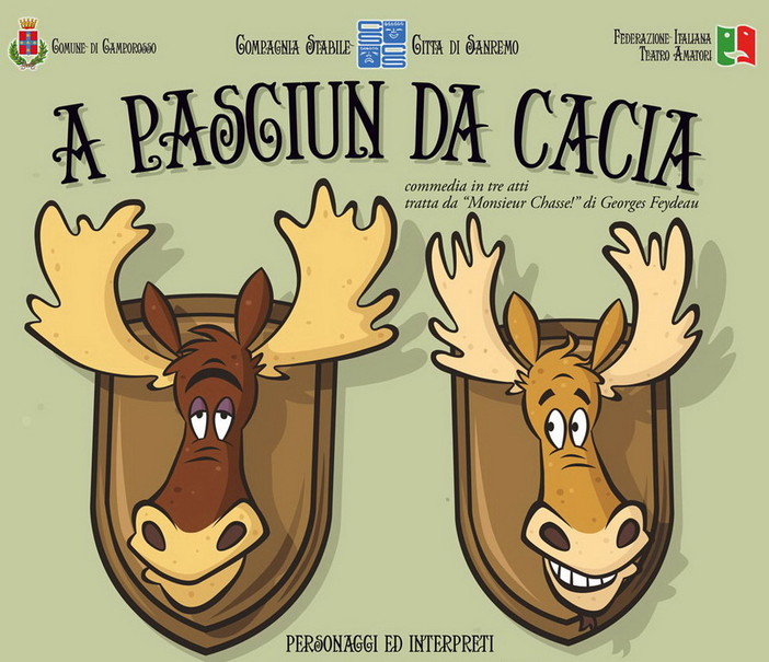 Camporosso: debutta domani la nuova commedia della Compagnia Stabile di Sanremo Camporosso: debutta domani la nuova commedia della Compagnia Stabile di Sanremo