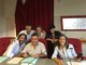 Il segretario Carmelo Cantaro al centro con intorno il sindaco Mario Conio, gli assessori Lucio Cava, Chiara Cerri, Barbara Dumarte e la presidente del consiglio comunale Laura Cane Il segretario Carmelo Cantaro al centro con intorno il sindaco Mario Conio, gli assessori Lucio Cava, Chiara Cerri, Barbara Dumarte e la presidente del consiglio comunale Laura Cane