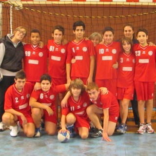 Pallamano: vince l'Under 14 dell'Abc Bordighera in Francia mentre le pari età si arrendono al San Camillo