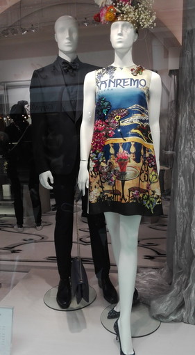 Sanremo: abito di Dolce &amp; Gabbana dedicato a Sanremo, la soddisfazione dell'Assessore regionale Berrino