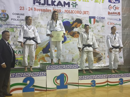 Arti marziali. CS Judo Sanremo e Druento, grande risultato per Alessia Trespine: è medaglia di bronzo alle finali nazionali della Coppa Italia