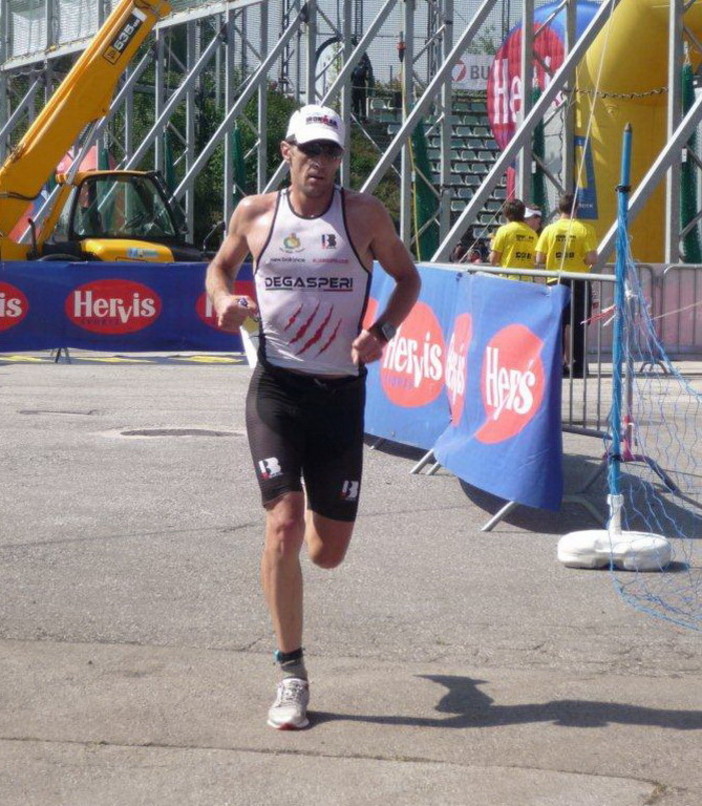 Sanremo: il forte 'ironman' Alessandro Degasperi in città non per il Festival ma per allenarsi