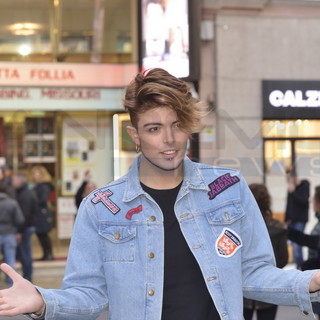 Gli artisti in città per le prove (Foto Tonino Bonomo)