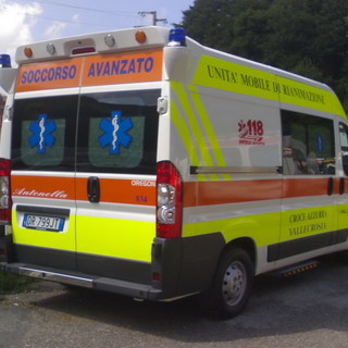 Doppio intervento di 118 e Croce Azzurra a Dolceacqua e Camporosso