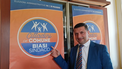 Vallecrosia verso le amministrative, Armando Biasi si ricandida con la lista "Cittadini in Comune" (Foto e video)