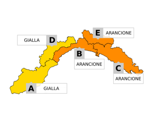 Maltempo in Liguria, Arpal accorcia l’allerta: arancione fino alle 13 sul centro e alle 15 a Levante Maltempo in Liguria, Arpal accorcia l’allerta: arancione fino alle 13 sul centro e alle 15 a Levante