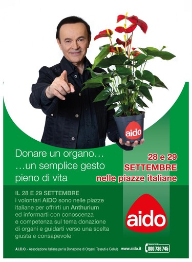 L'Aido Imperiese prenderà parte alla Giornata Nazionale di informazione sulla Donazione degli Organi