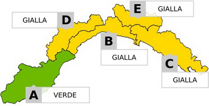 In arrivo una perturbazione sulla Liguria: esclusa la nostra provincia ma attenzione alle mareggiate In arrivo una perturbazione sulla Liguria: esclusa la nostra provincia ma attenzione alle mareggiate