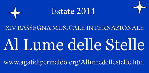 La rassegna 'Al lume delle Stelle quest'anno a Perinaldo e Varazze: stasera primo concerto La rassegna 'Al lume delle Stelle quest'anno a Perinaldo e Varazze: stasera primo concerto