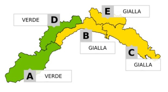 Maltempo in Liguria: sabato allerta meteo verde per la provincia di Imperia, le previsioni per il weekend Maltempo in Liguria: sabato allerta meteo verde per la provincia di Imperia, le previsioni per il weekend