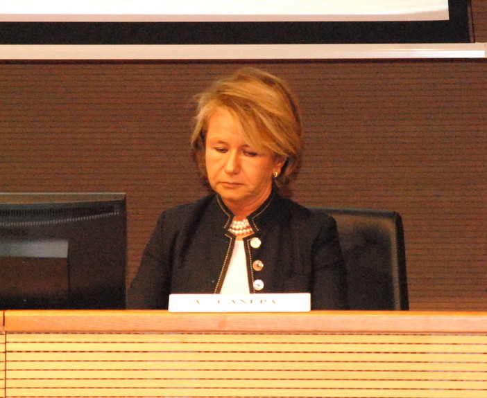 Imperia: incontro di Confindustria su 'Economia e legalità', l'intervento di Anna Canepa