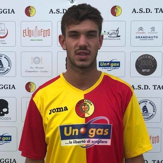 Alex Arduin con la maglia del Taggia