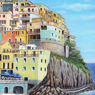 Diano Marina: prosegue fino a domenica la mostra “Colori, borghi e natura” di Antonio Capobianco