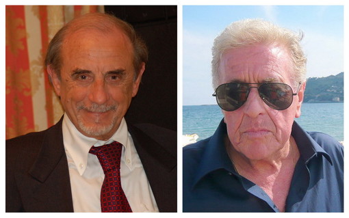 Da sinistra, il sindaco di Diano Marina Angelo Basso e Francesco Zunino