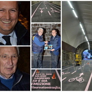 Domani l'inaugurazione ufficiale, ecco in anteprima la nuova galleria della ciclabile che unisce Sanremo ed Ospedaletti Domani l'inaugurazione ufficiale, ecco in anteprima la nuova galleria della ciclabile che unisce Sanremo ed Ospedaletti