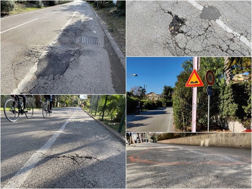 Alcuni dei tratti di pista ciclabile che necessiterebbero di lavori Alcuni dei tratti di pista ciclabile che necessiterebbero di lavori