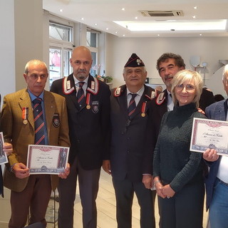 Sanremo: riunione conviviale dell'Associazione Nazionale Carabinieri al ristorante Marinella Sanremo: riunione conviviale dell'Associazione Nazionale Carabinieri al ristorante Marinella