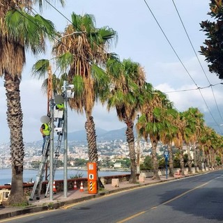 Sanremo: iniziata l'installazione dei due autovelox fissi in corso Mazzini e corso Marconi Sanremo: iniziata l'installazione dei due autovelox fissi in corso Mazzini e corso Marconi