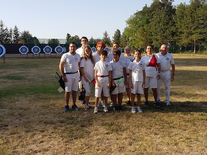 Nella foto l'Archery Club Ventimiglia Nella foto l'Archery Club Ventimiglia