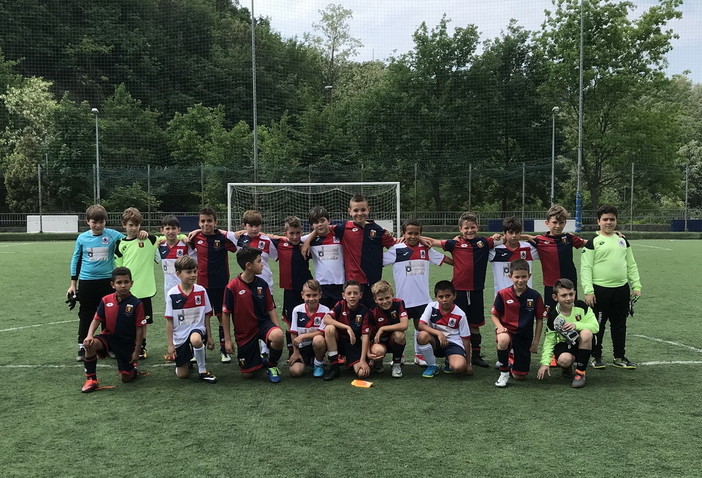 Amichevole di lusso ieri pomeriggio per i Pulcini 2008 del Dolceacqua contro il Genoa